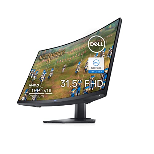 Dell S3222HG Curved Gaming Monitor - 32-inch 165Hz Full HD (1920 x